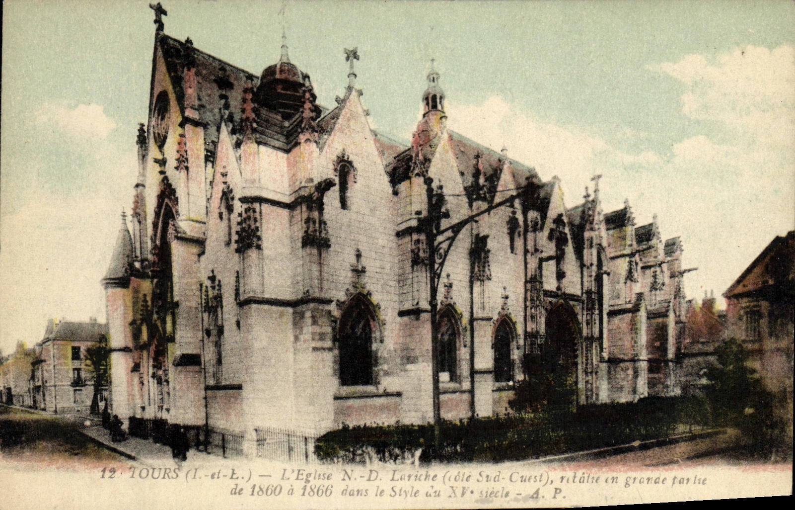 CPA Tours L'Eglise ND Leriche