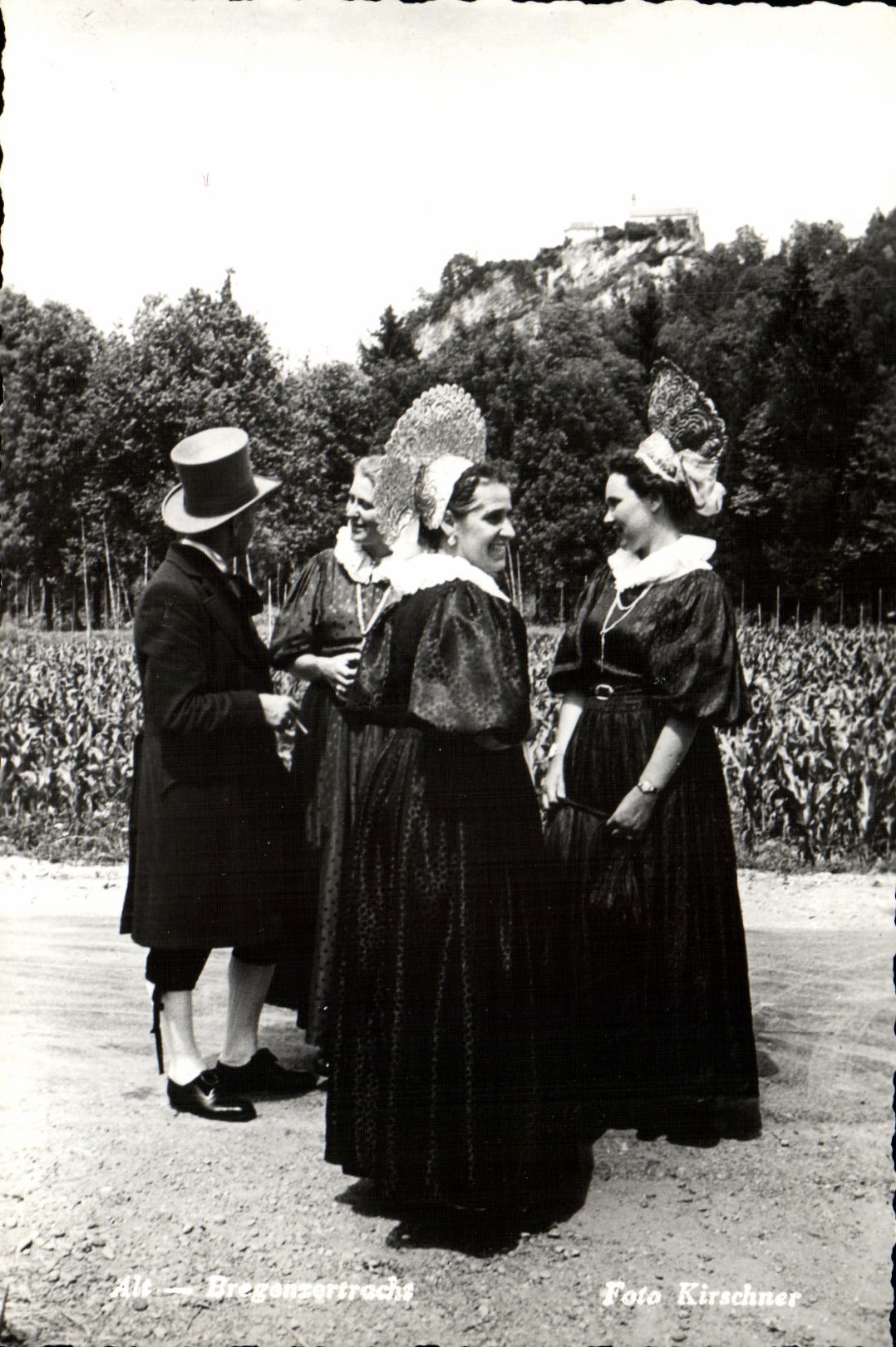 CPA Bregenzertracht Folklore Femmes 