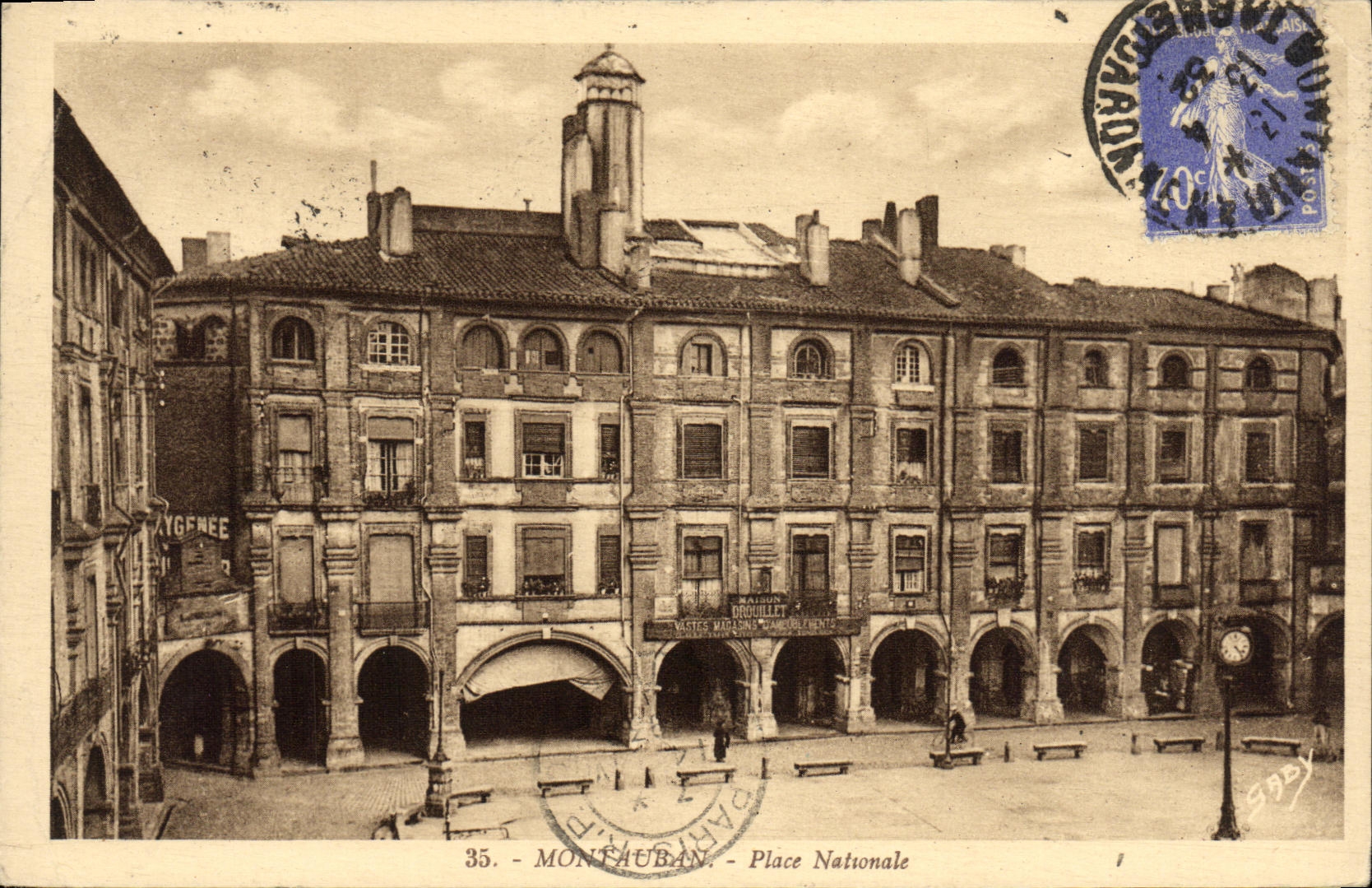 Montauban - Place Nationale — éditeur Gaby, n°35