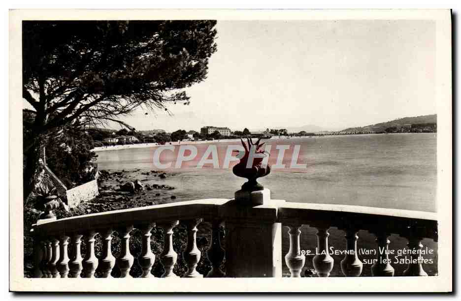 CPA La Seyne Vue Generale Sur les Sablettes