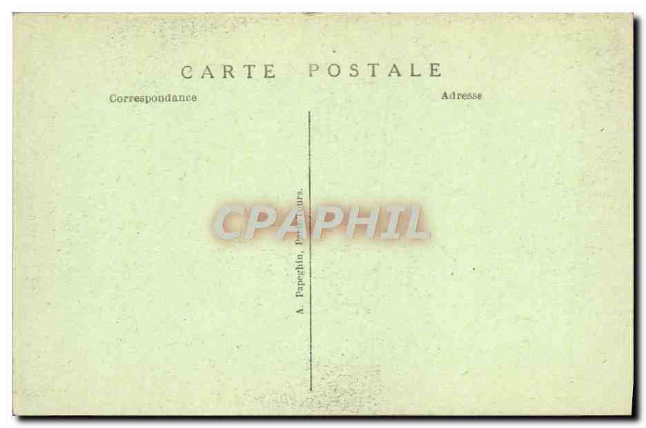 CPA Paris Exposition Des Arts Decoratifs Pavillon De Nancy et de la region de l'Est de la France  — Rückseite