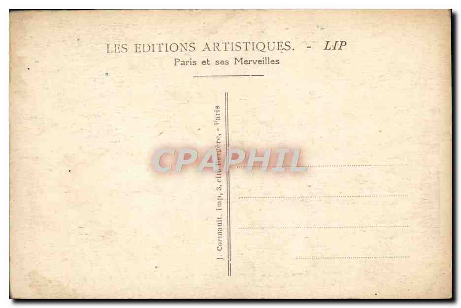 Exposition Internationale des Arts Décoratifs — Pavillon de Sèvres — Paris 1925 — Verso