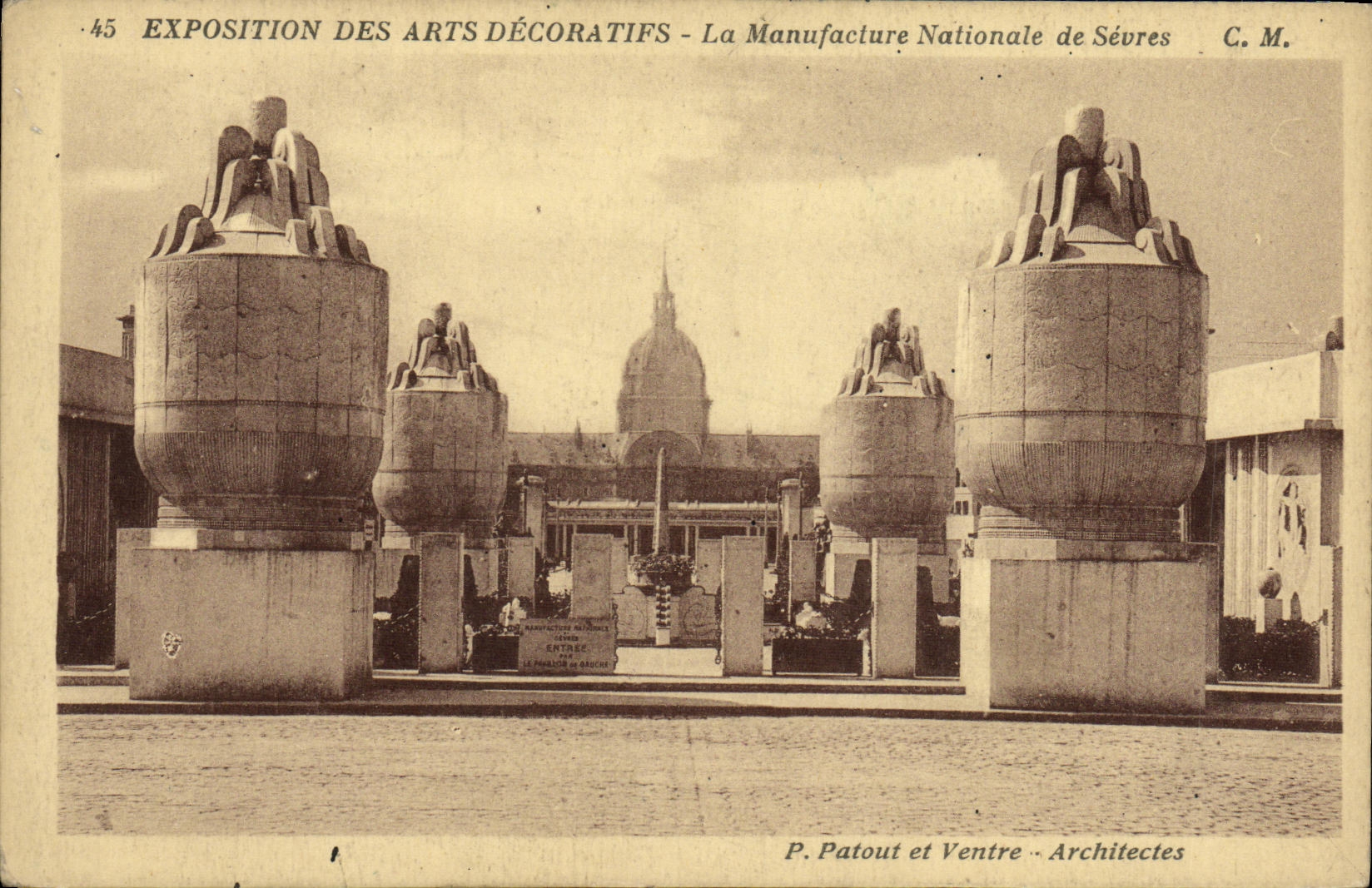 CPA Exposition Internationale Des Arts Decoratifs La Manufacture Nationale de sevres 