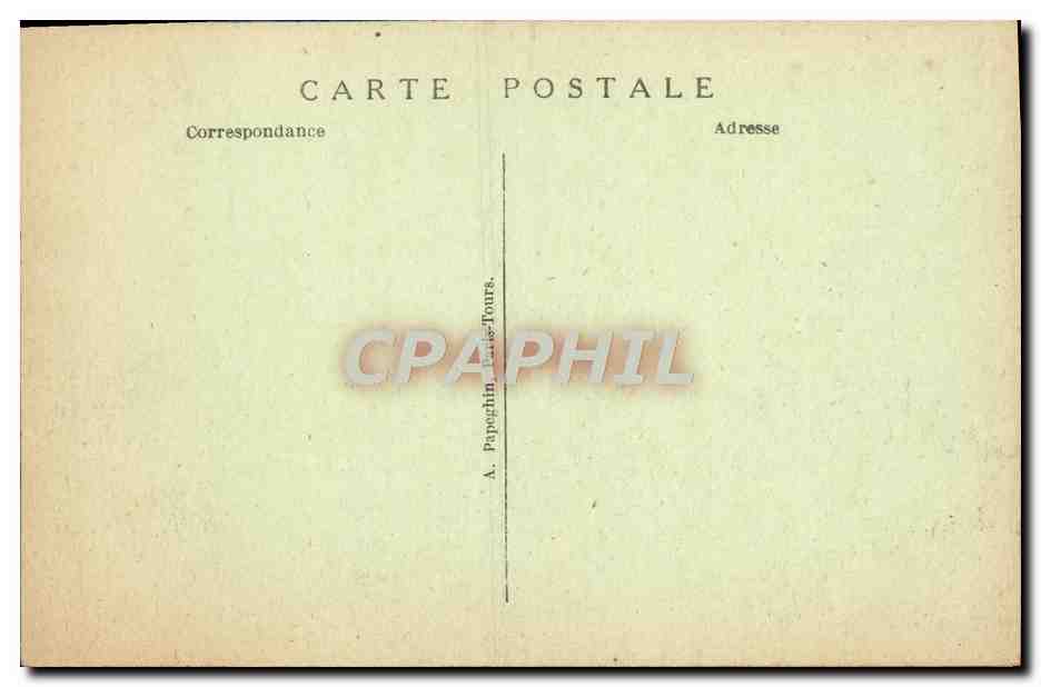 CPA Paris Exposition Des Arts Decoratifs Peristyle de la cour des metiers — Rückseite
