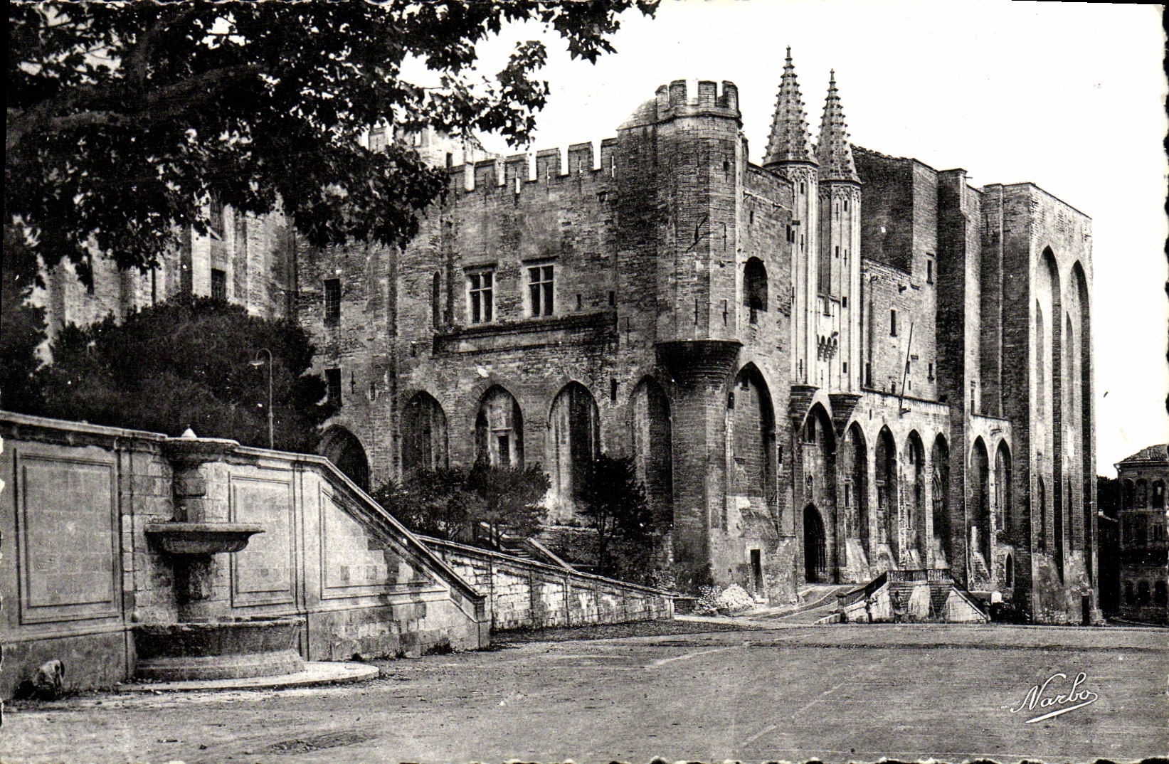 CPA Avignon Palais Des Papes
