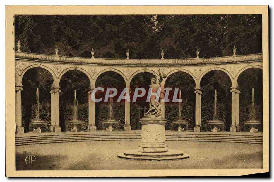 CPA Versailles Le Chateau La Colonnade de Mansart l'enlevement de Proserpine 