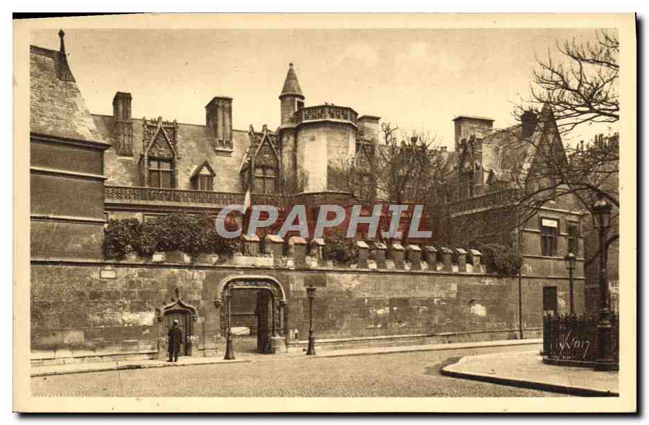CPA Paris En Flanant Le Musee De Cluny