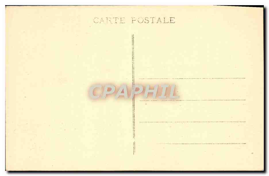 CPA Paris Le Jardin D'Honneur Institut musulman Mosquee de Paris — Verso