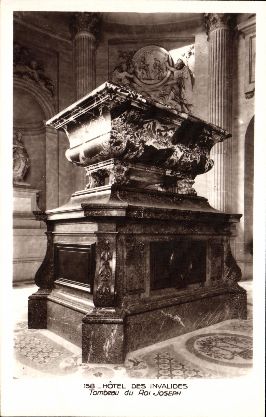 CPA Hotel Des Invalides Tombeau Du Roi Joseph
