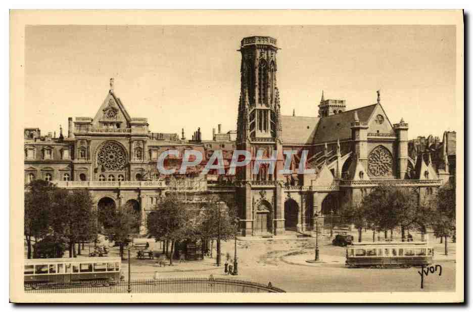 CPA Paris En Flanant L'Eglise Saint Germain L'Auxerrois