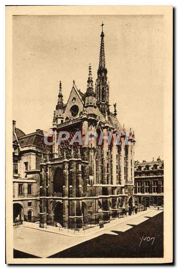 CPA Paris En Flanant La Sainte Chapelle