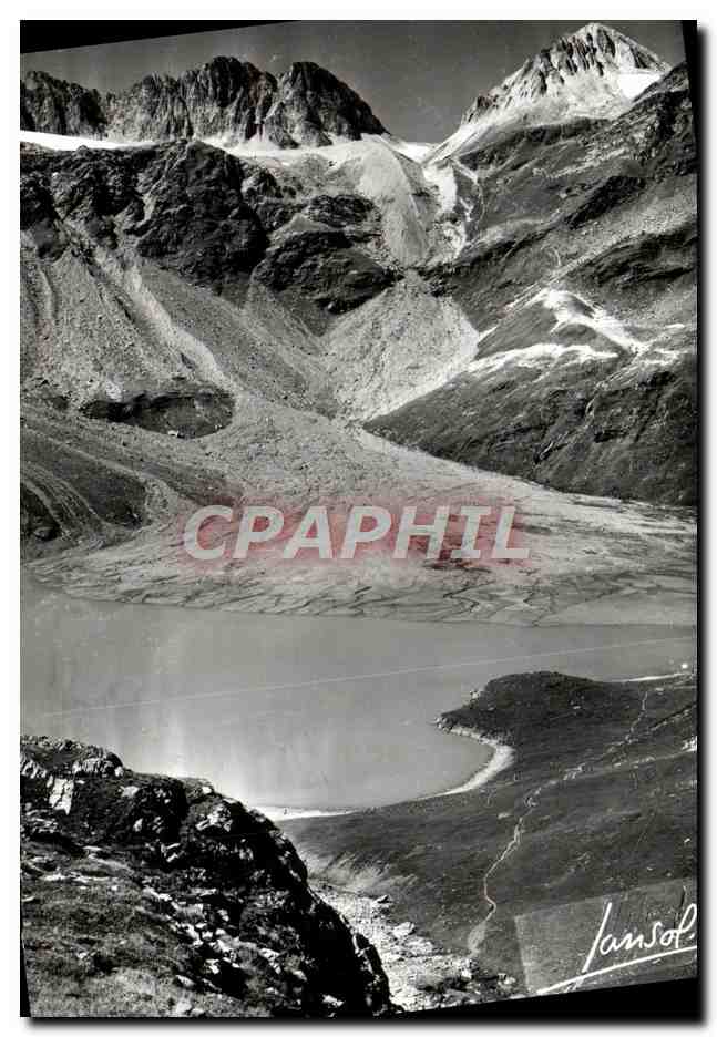 CPM Pralognan La Vanoise SLac Blanc Col Et Rocher Du Soufre