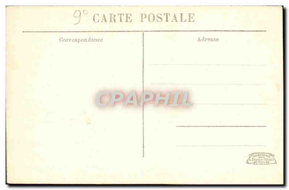 CPA Paris Eglise De La Saint Trinite Tribune De l'Orgue — Rückseite