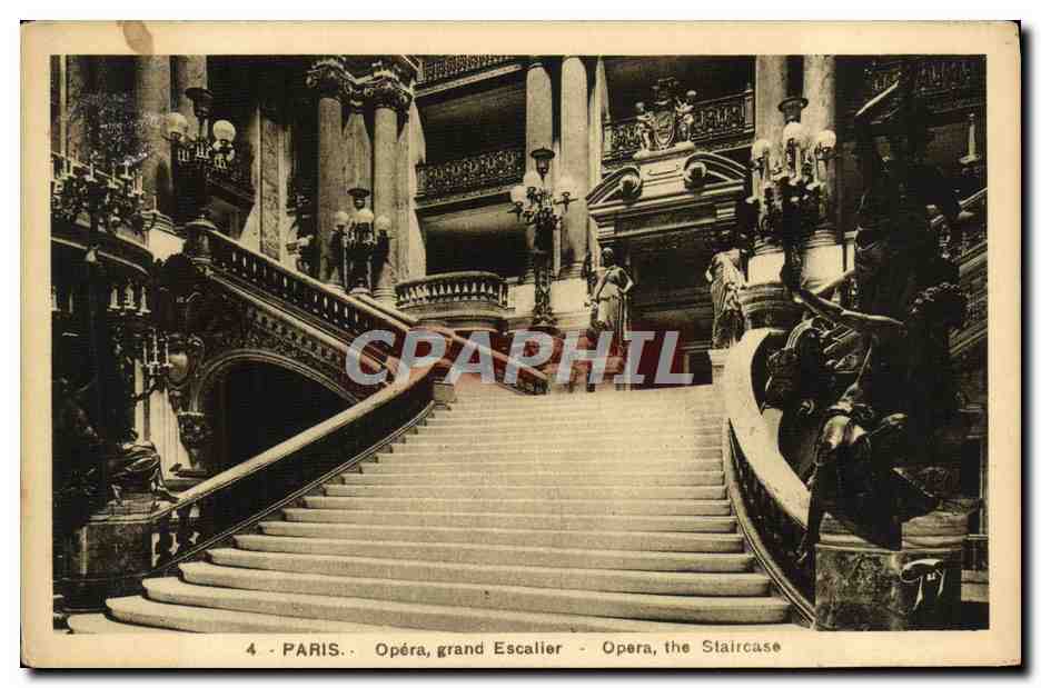 CPA Paris Opera Grand Escalier