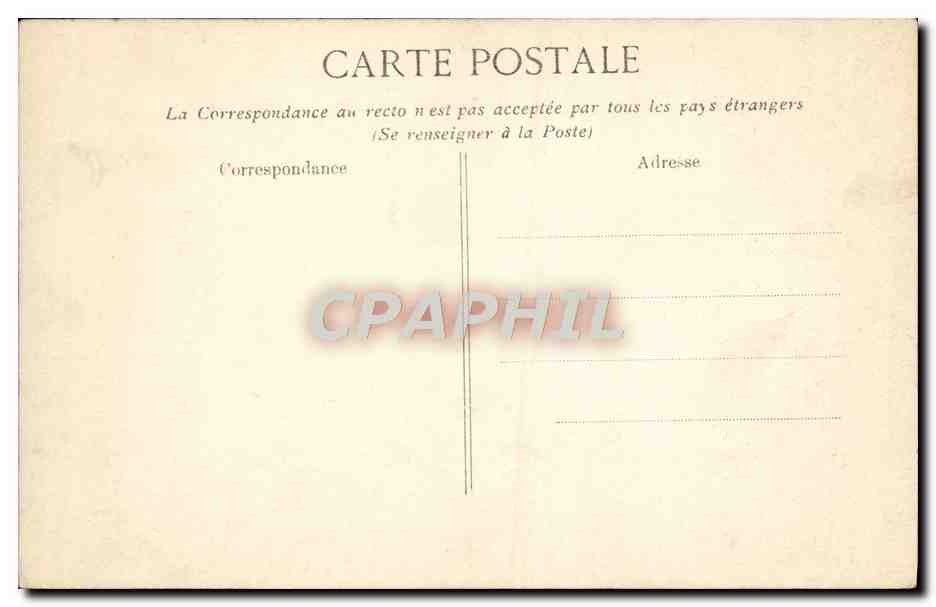 CPA Crue De La Seine Gare De Grenelle — Rückseite
