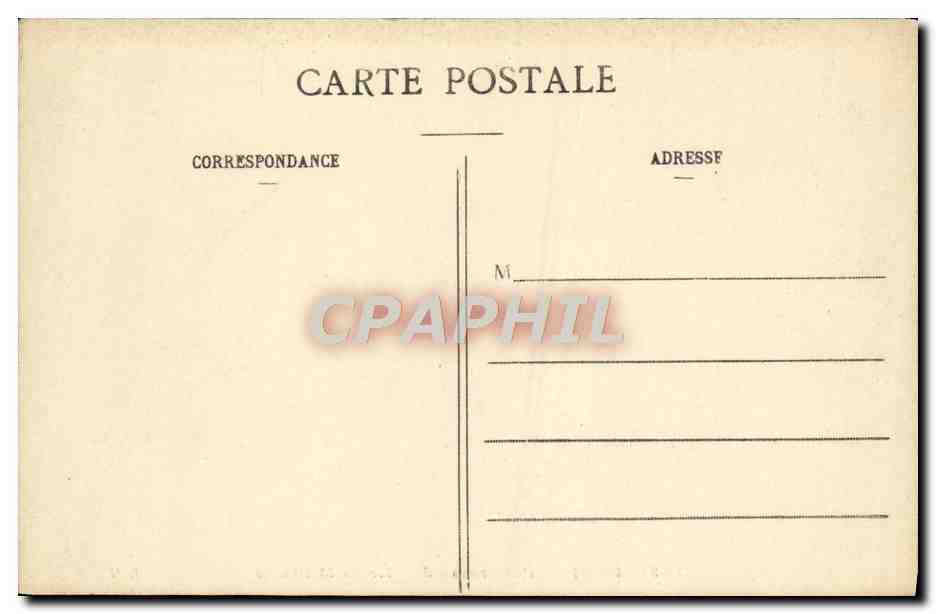 CPA Paris Panorama De l'Ecole Militaire — Rückseite
