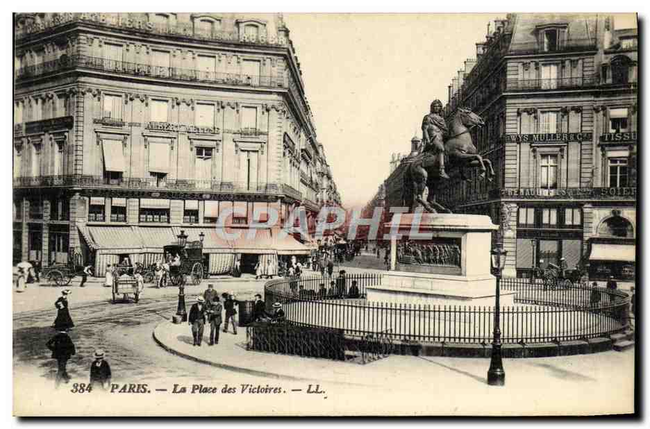 CPA Paris La Place Des Victoires
