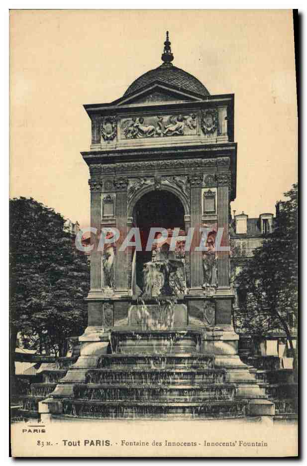 CPA Paris Fontaine des Innocents
