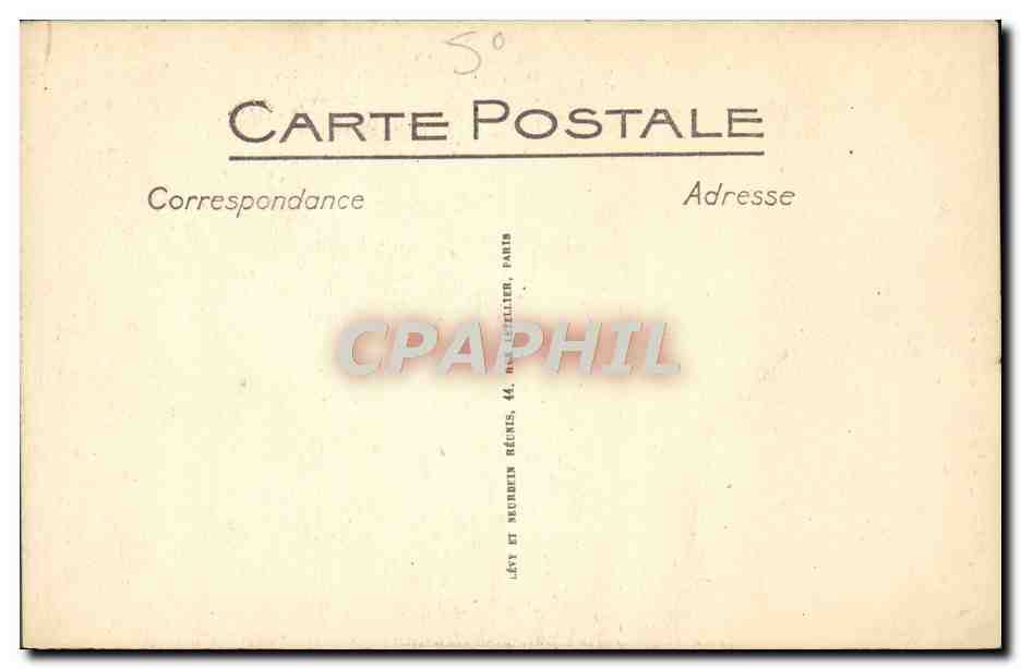 CPA Paris La Sorbonne — Rückseite