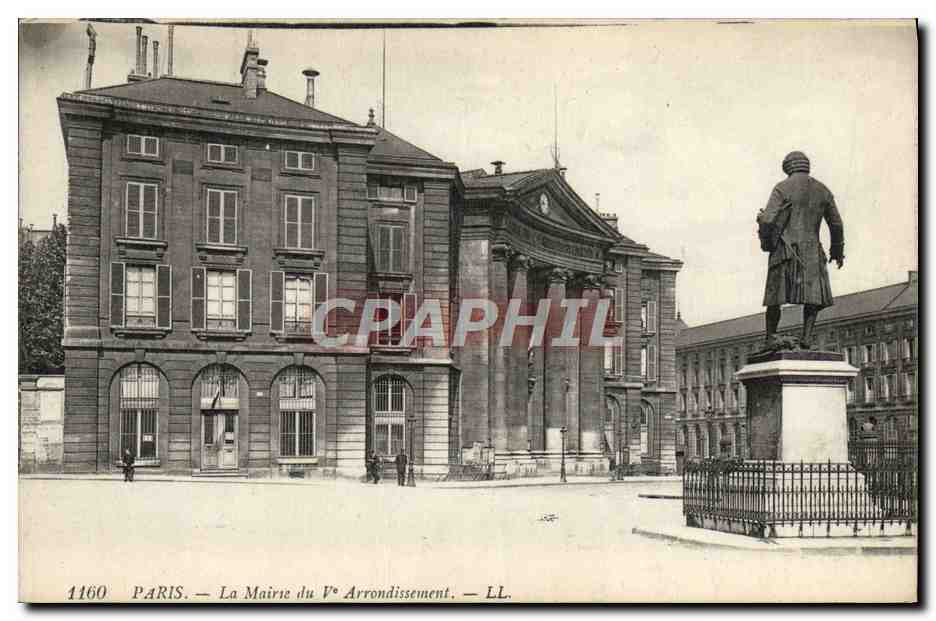 CPA Paris La Mairie du 5eme 