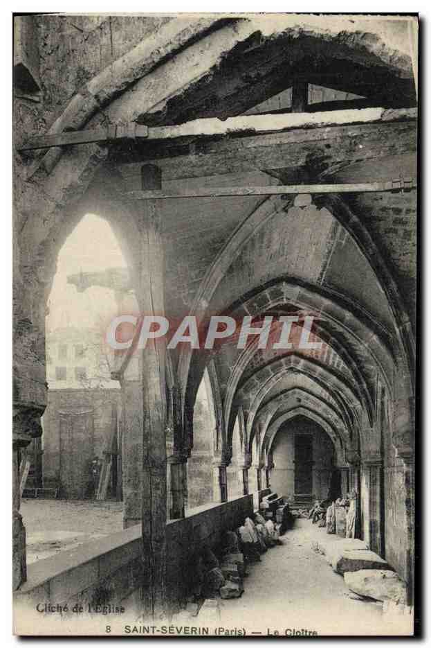 CPA Paris Saint Severin Le Cloitre