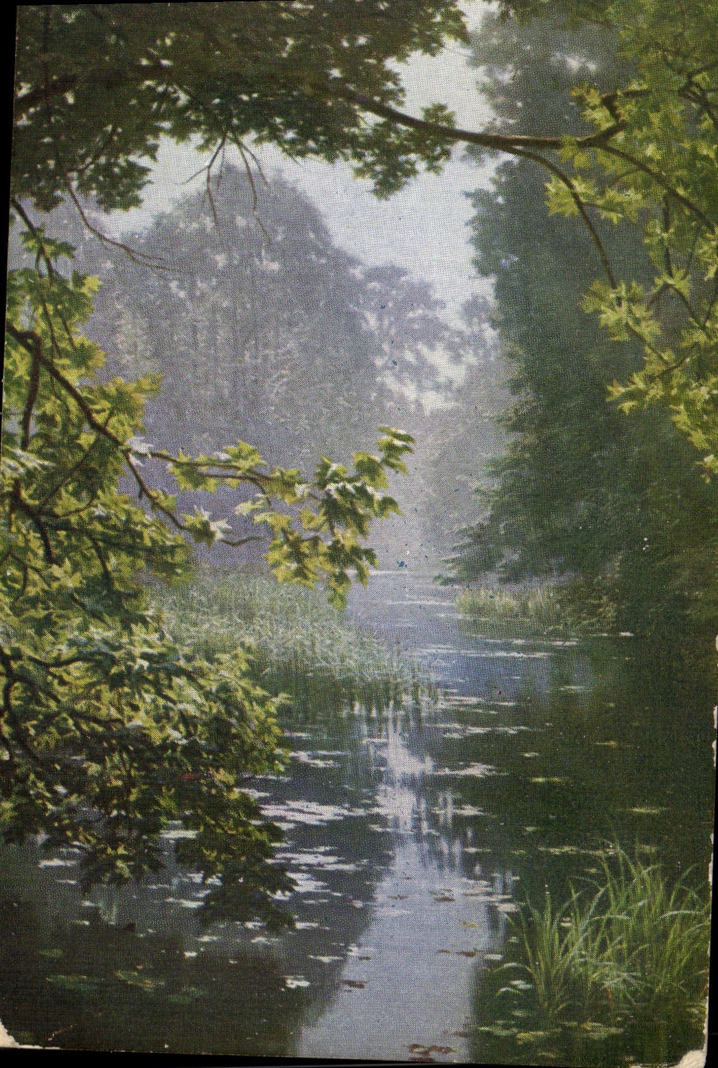CPA Villeneuve l'etang La metin en brumes 