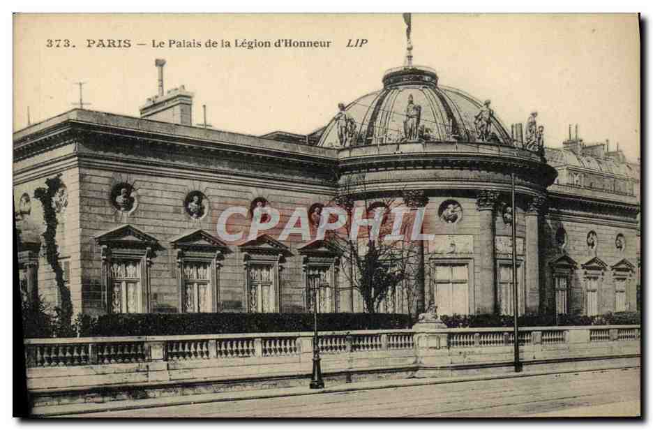 CPA Paris Le Palais de la Legion d'Honneur