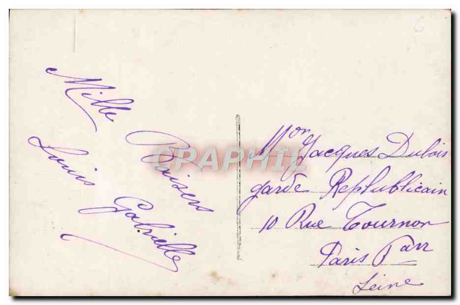 CPA Bonne Annee Femme — Rückseite
