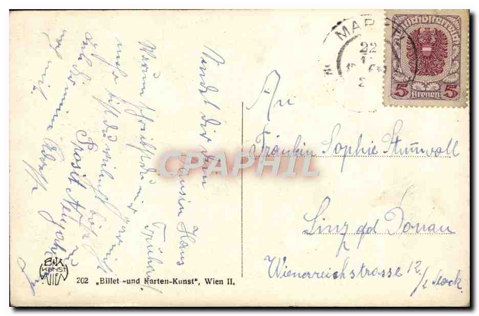 CPA Bonne Annee Fleurs — Verso