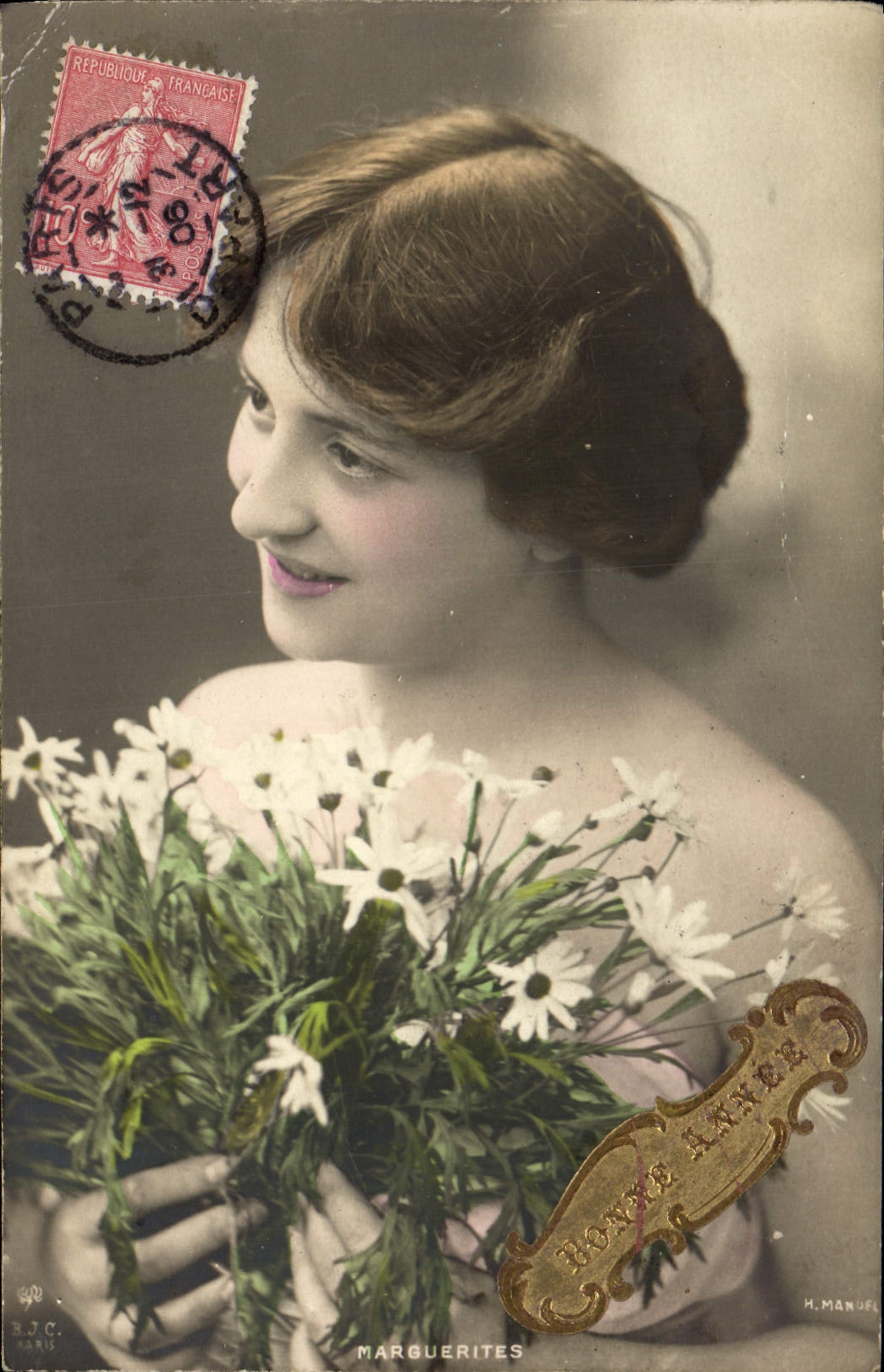 CPA Fantaisie Femme 