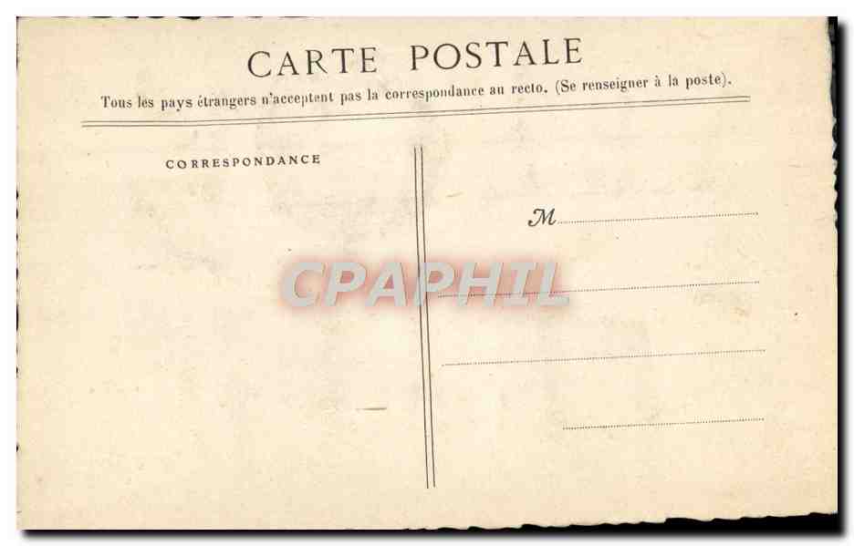 CPA Fantaisie Fleurs Femme  — Rückseite