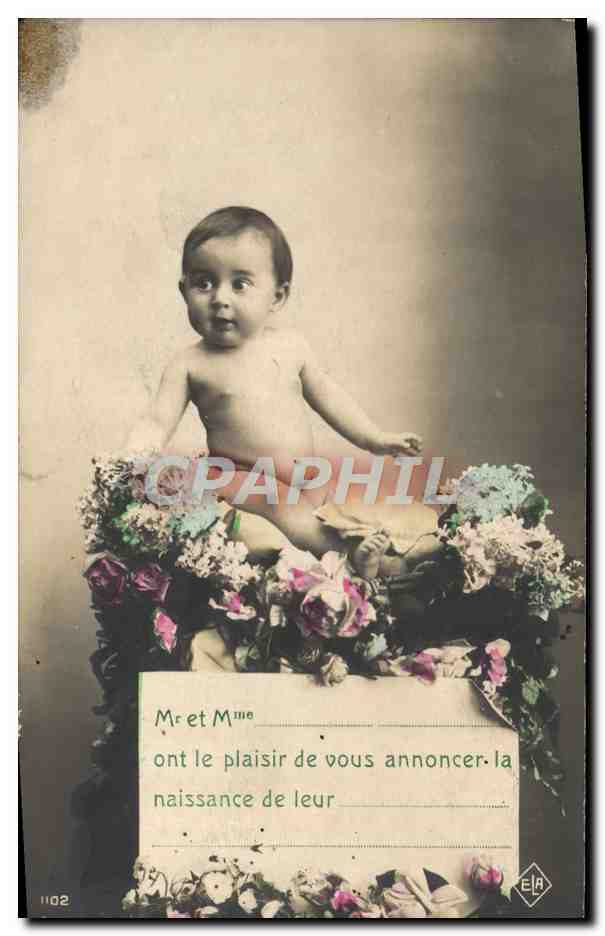 CPA Fantaisie Enfant Bebe 