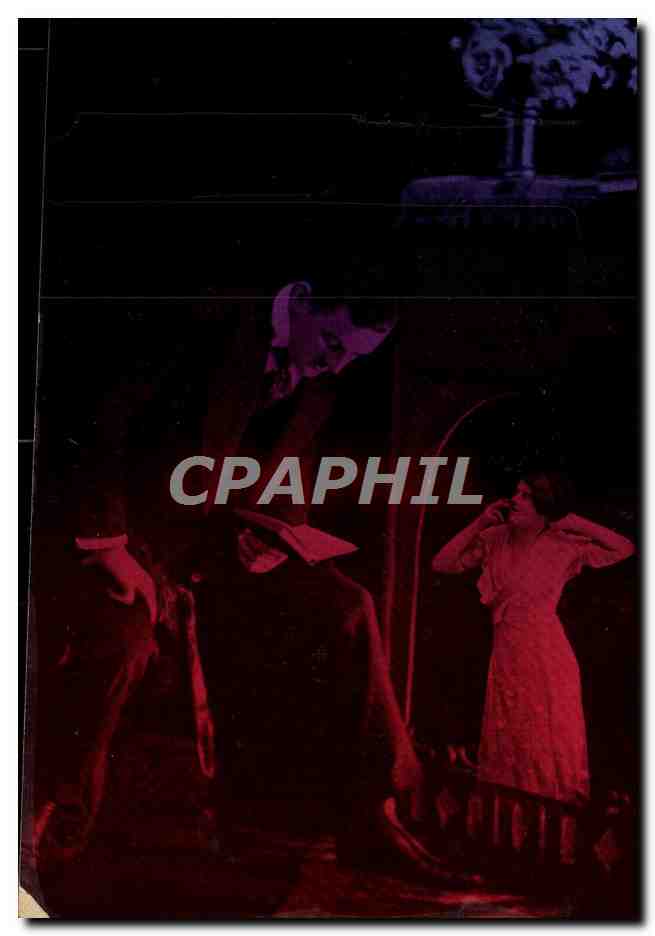 CPA Fantaisie Femme