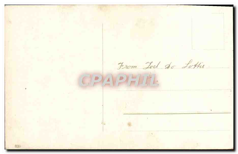 CPA Fantaisie Femme — Rückseite