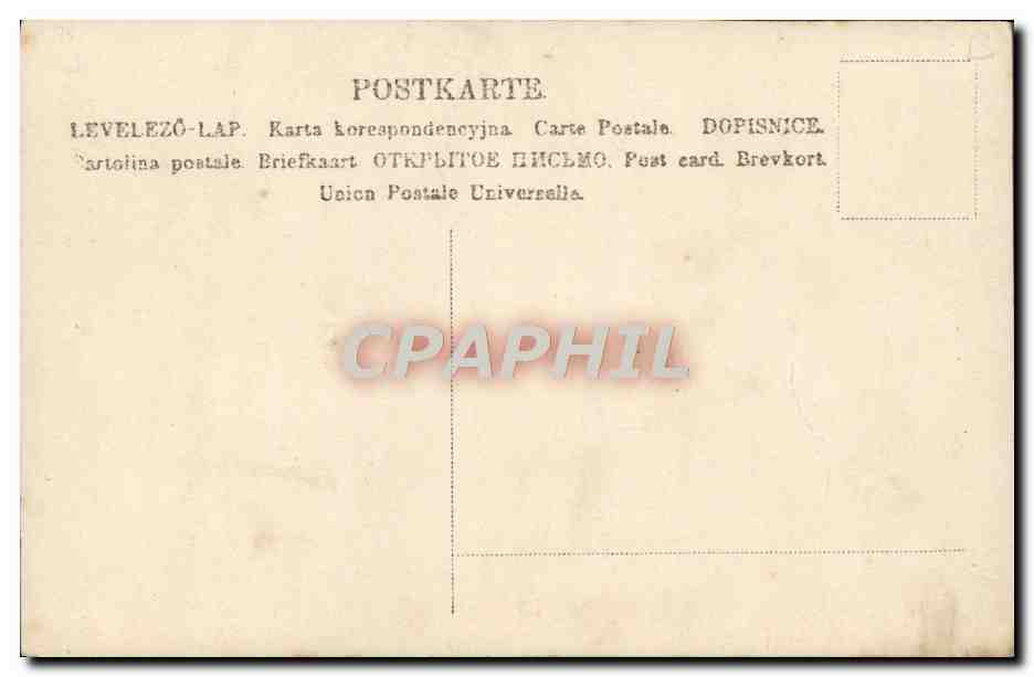 CPA Joyeuses Paques enfant  — Verso