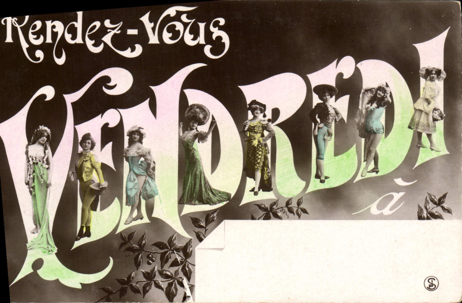 Rendez-Vous Vendredi — Affiche publicitaire — Série S