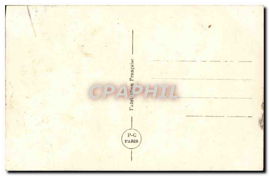 CPA Fantaisie Femme — Verso