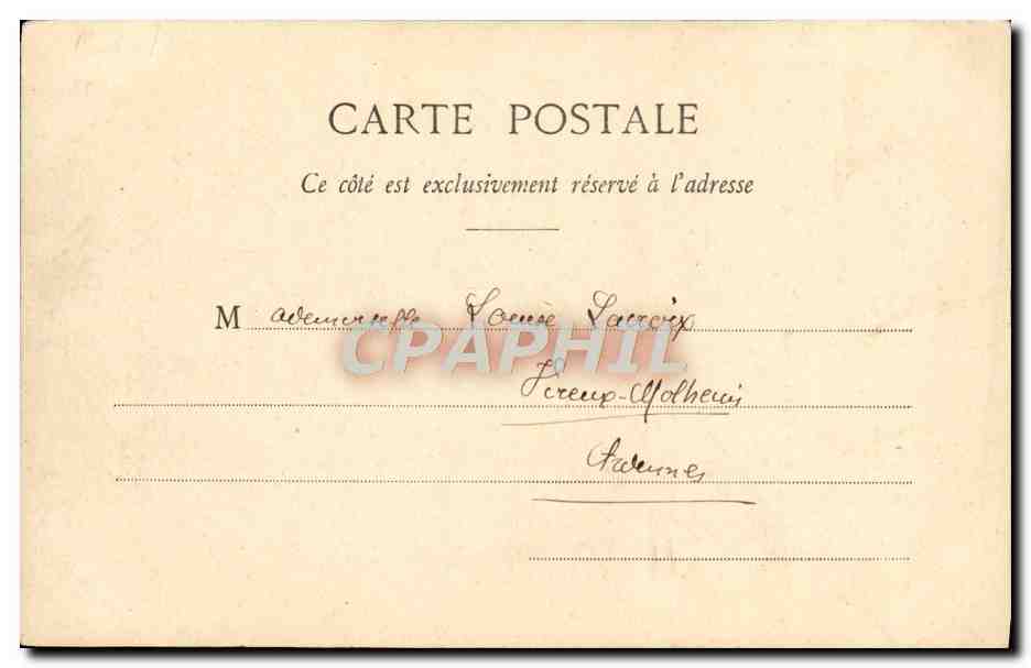 Femme lisant un journal — Le Petit Parisien — série 'Les Enfants' n°4 — Verso