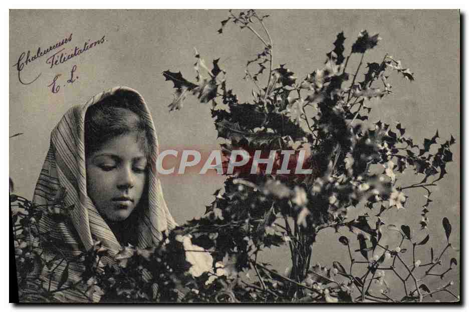 CPA Fantaisie Femme 