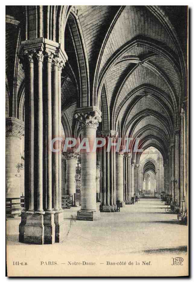 CPA Paris Notre Dame Bas Cote