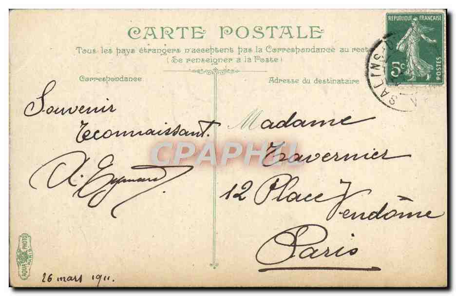CPA La vie de marin Manoeuvre du detail Militaria Bateau — Verso