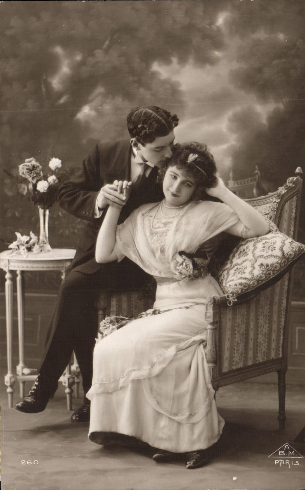 CPA Fantaisie Femme
