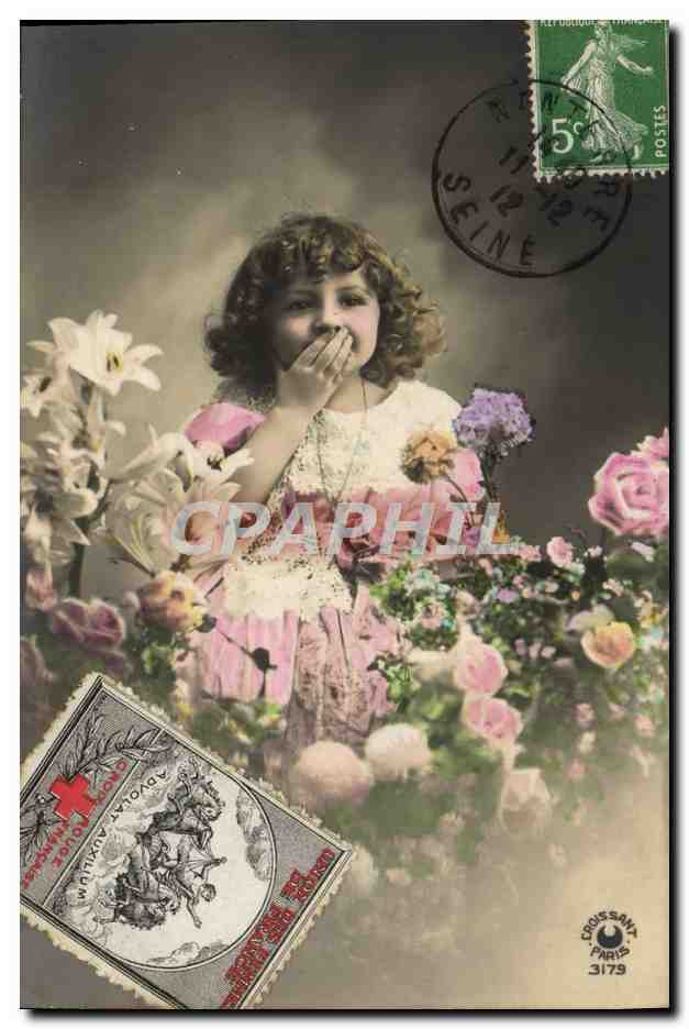 CPA Fantaisie Enfant Vignette Union des femmes de France