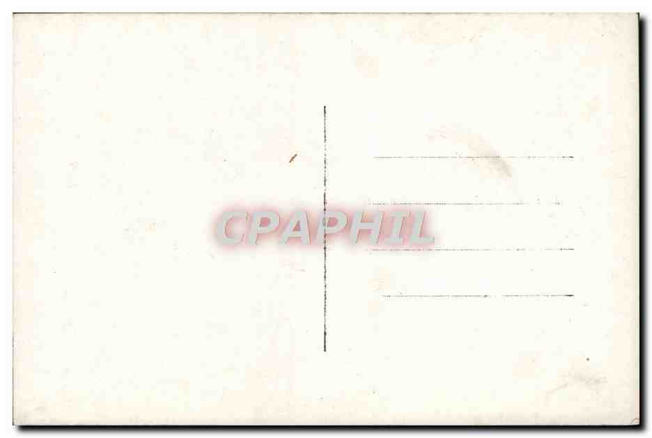 CPA Fantaisie Femme  — Rückseite