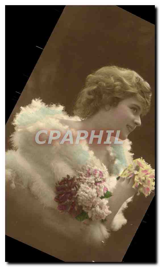 CPA Fantaisie Femme 