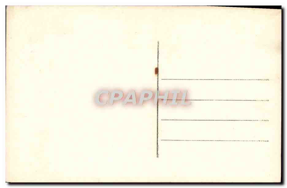 CPA Fantaisie Femme  — Rückseite