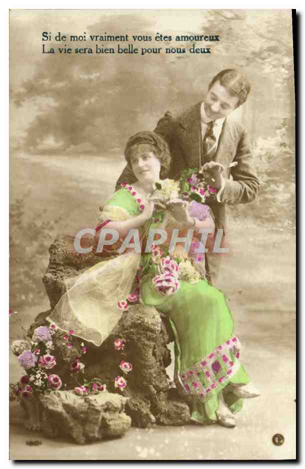 CPA Fantaisie Femme 