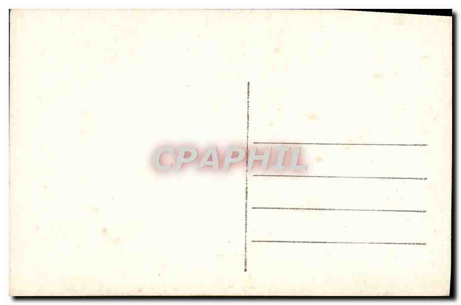 CPA Fantaisie Femme  — Rückseite