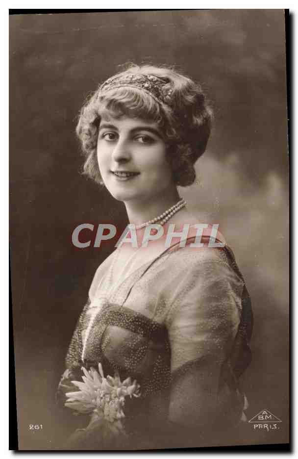 CPA Fantaisie Femme 