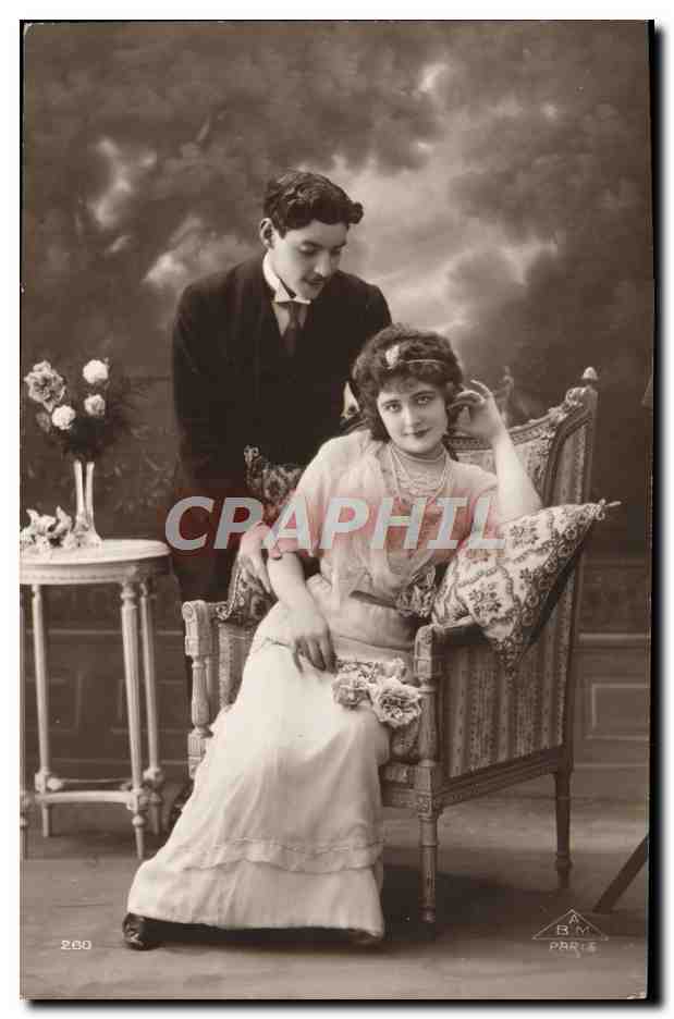 CPA Fantaisie Femme 